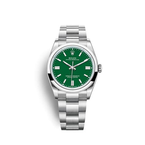 rolex op 36 green|rolex op 36 retail price.